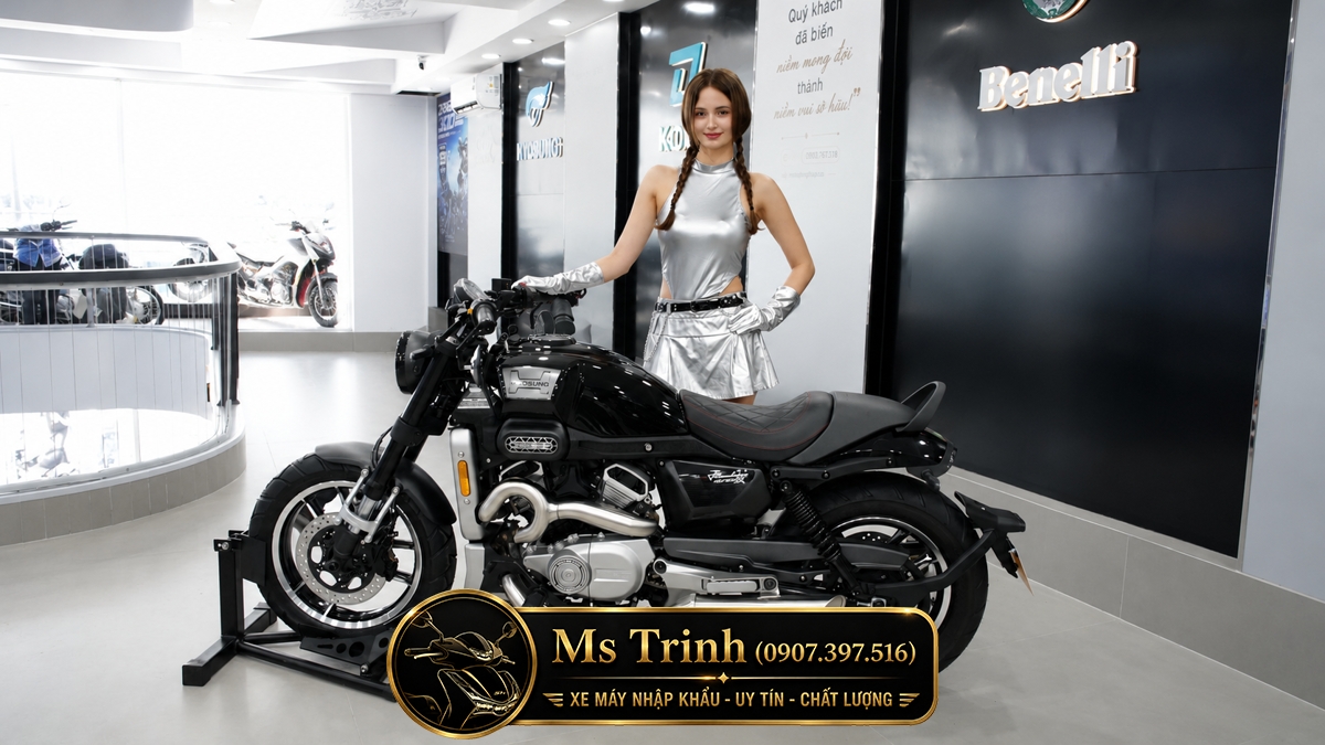 Hyosung GV350X tại Gia Lai - Cruiser 350cc Phong Cách Mỹ Cơ Bắp, Cá Tính