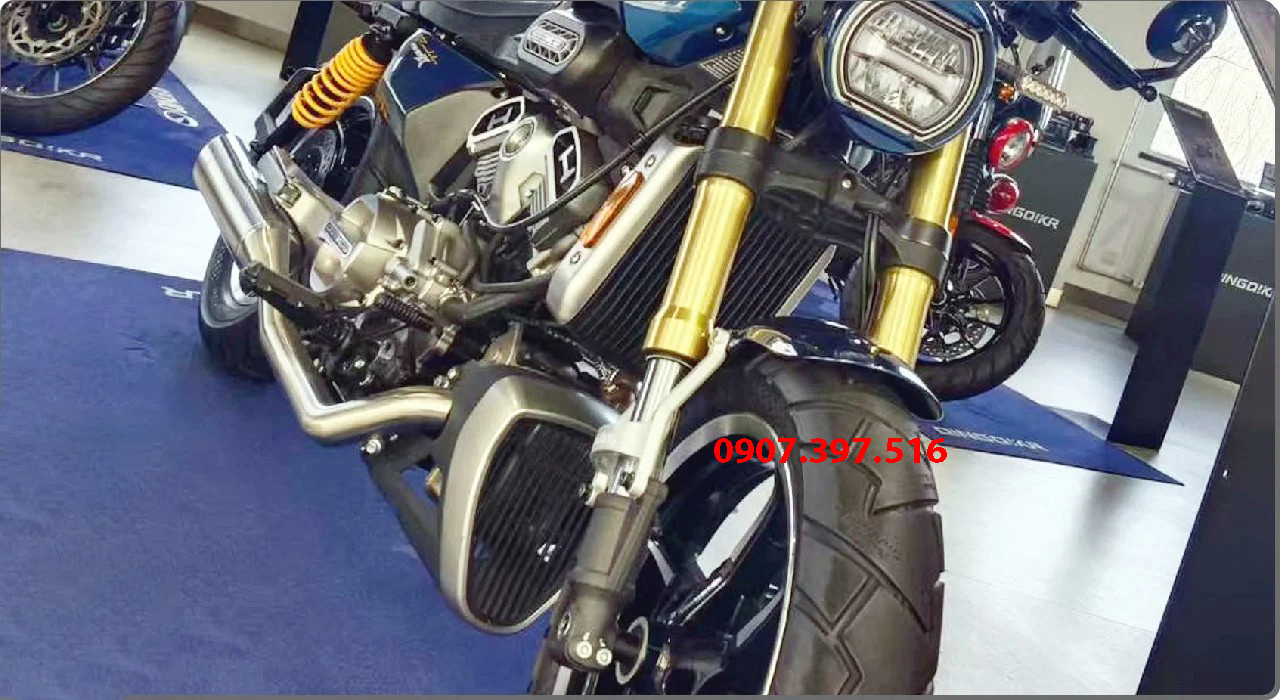 Hyosung GV350X tại Gia Lai - Cruiser 350cc Phong Cách Mỹ Cơ Bắp, Cá Tính