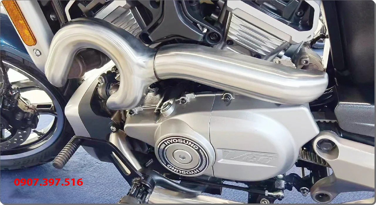 Hyosung GV350X tại Gia Lai - Cruiser 350cc Phong Cách Mỹ Cơ Bắp, Cá Tính