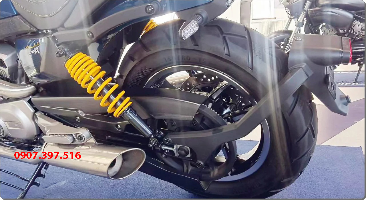 Hyosung GV350X tại Gia Lai - Cruiser 350cc Phong Cách Mỹ Cơ Bắp, Cá Tính