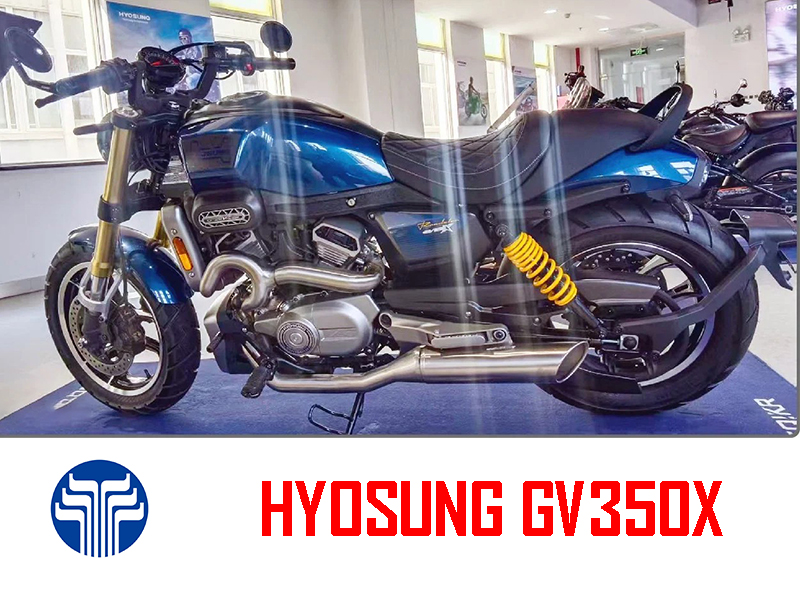 Hyosung GV350X tại Gia Lai - Cruiser 350cc Phong Cách Mỹ Cơ Bắp, Cá Tính
