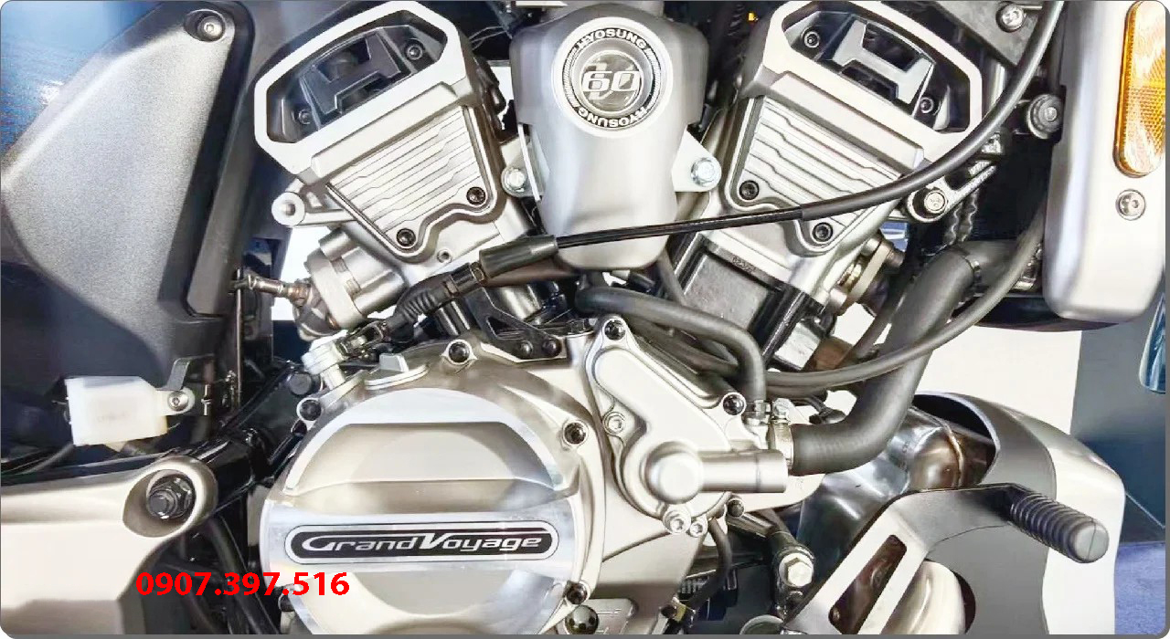 Hyosung GV350X tại Gia Lai - Cruiser 350cc Phong Cách Mỹ Cơ Bắp, Cá Tính