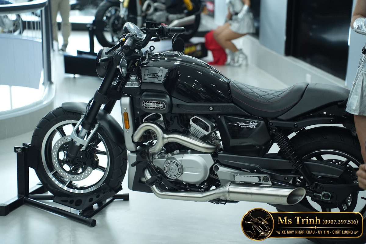 Hyosung GV350X tại Gia Lai - Cruiser 350cc Phong Cách Mỹ Cơ Bắp, Cá Tính