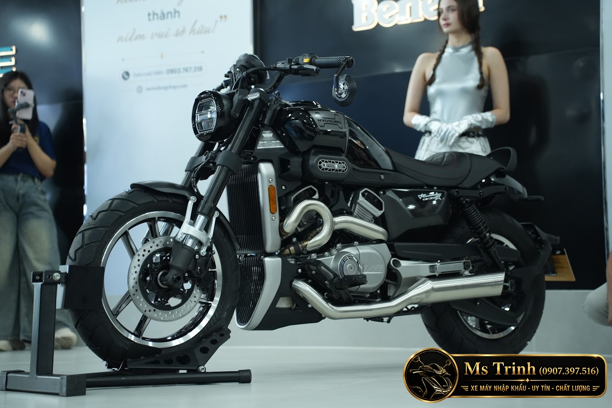 Hyosung GV350X tại Gia Lai - Cruiser 350cc Phong Cách Mỹ Cơ Bắp, Cá Tính