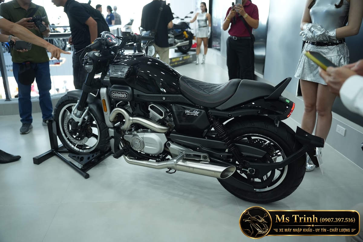 Hyosung GV350X tại Gia Lai - Cruiser 350cc Phong Cách Mỹ Cơ Bắp, Cá Tính