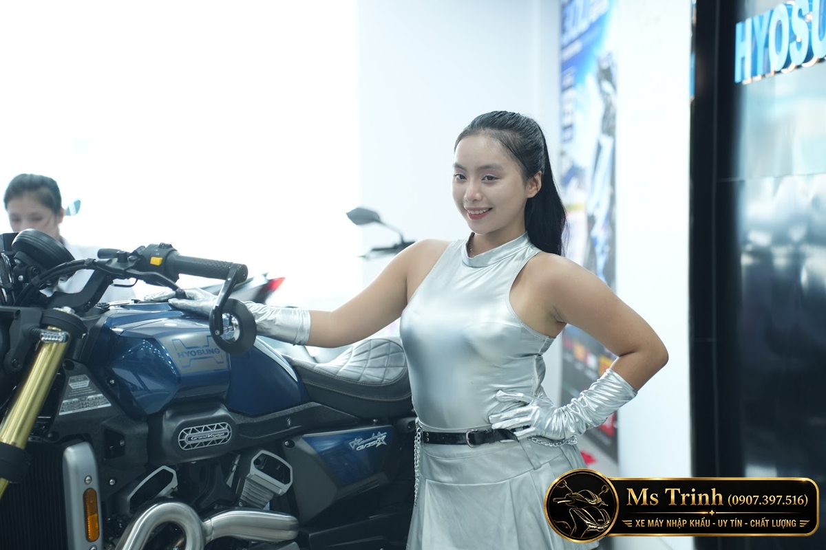 Hyosung GV350X tại Gia Lai - Cruiser 350cc Phong Cách Mỹ Cơ Bắp, Cá Tính