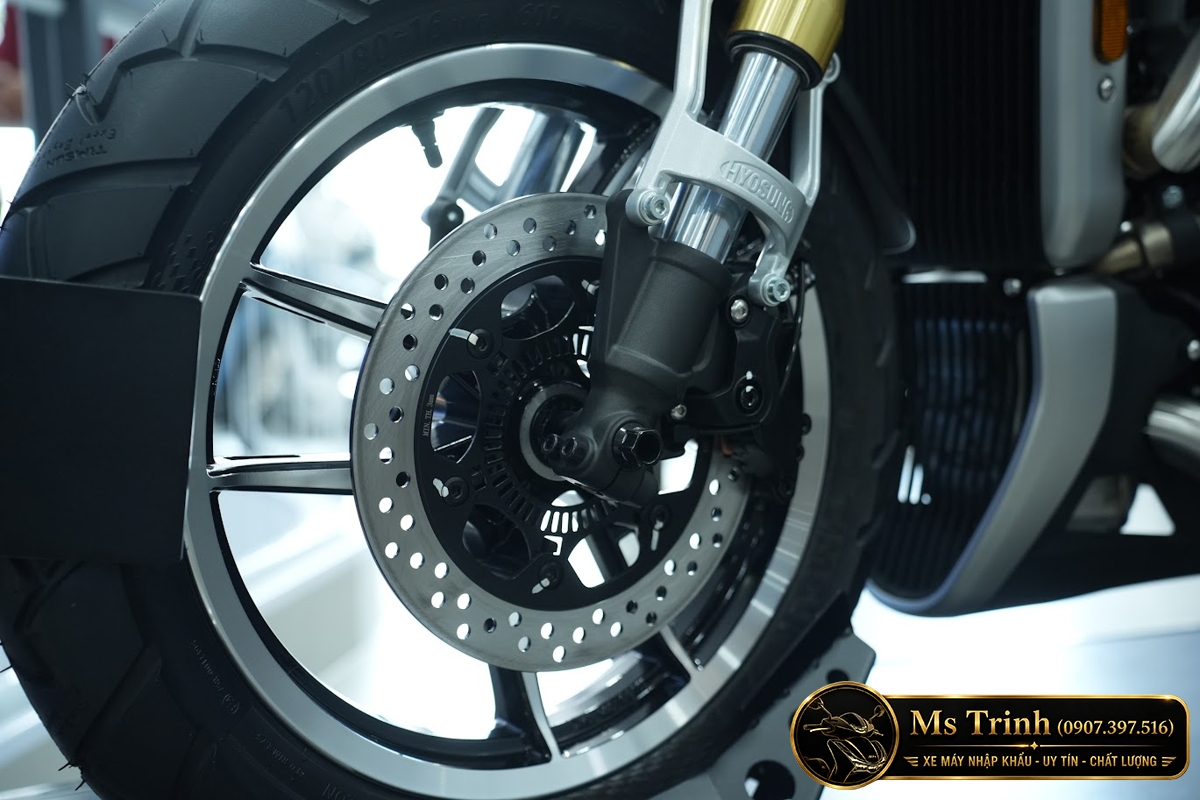 Hyosung GV350X tại Gia Lai - Cruiser 350cc Phong Cách Mỹ Cơ Bắp, Cá Tính
