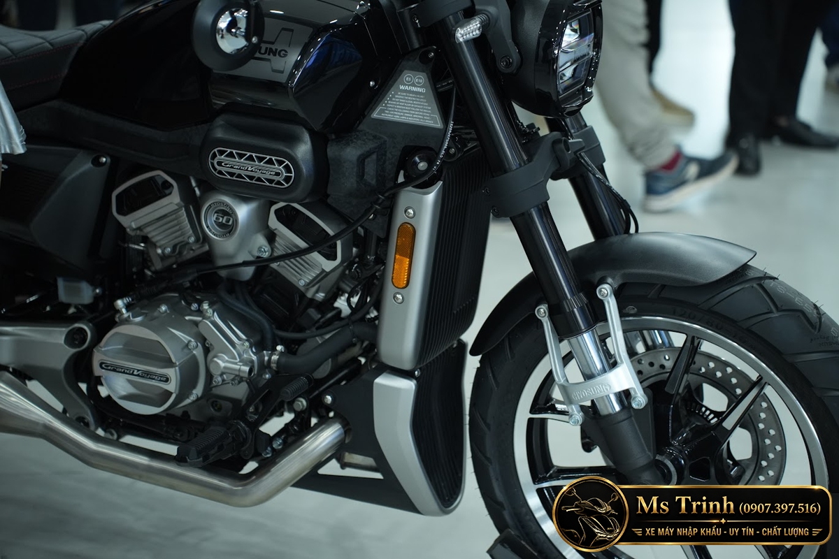 Hyosung GV350X tại Gia Lai - Cruiser 350cc Phong Cách Mỹ Cơ Bắp, Cá Tính