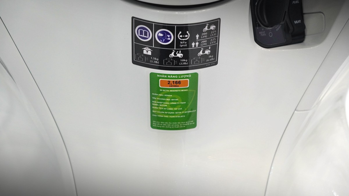 Honda SH150 trắng pha lê nhập Ý 2026 tại Gia Lai - Sport Edition chính ngạch, chuẩn chất Ý