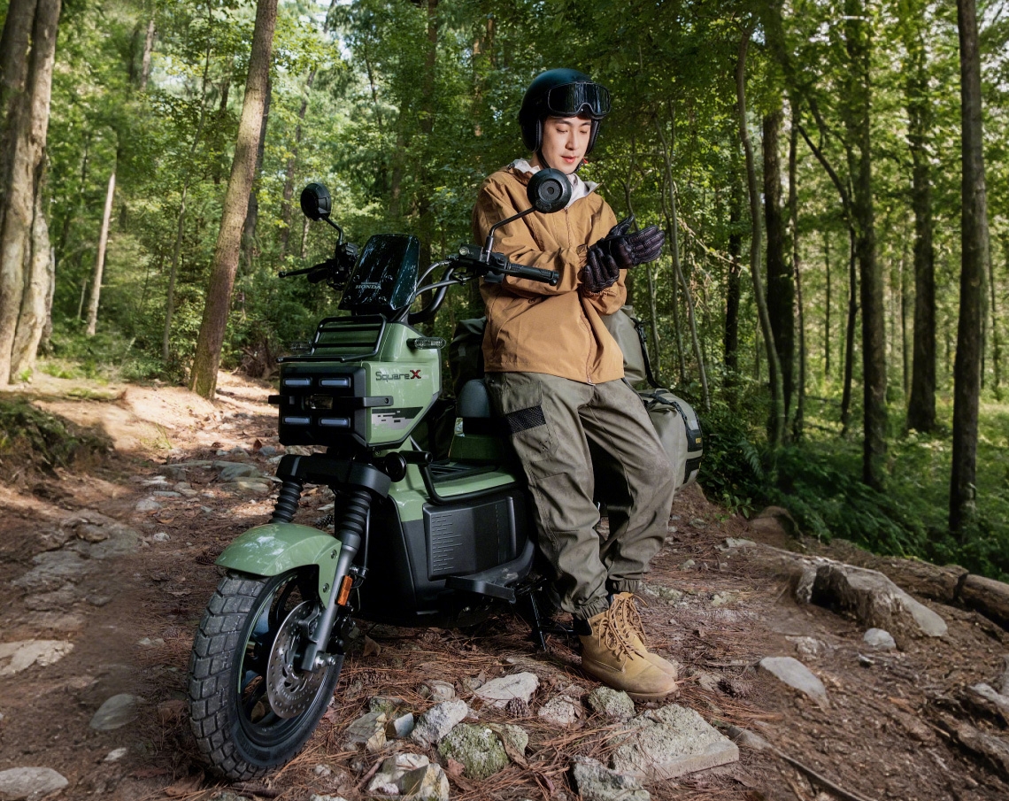 Honda SquareX125 - Xe tay ga vuông nhập chính ngạch, phân phối tại Gia Lai