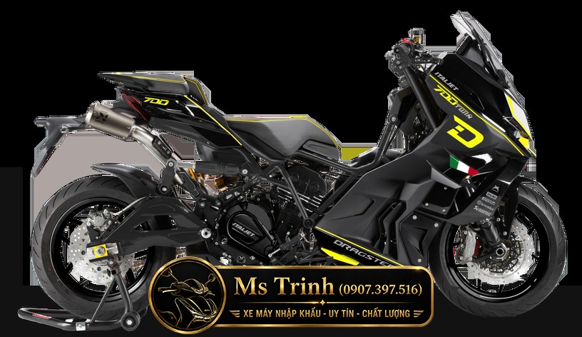 Italjet 700 2026 Tại Gia Lai - Chiến Binh Chỉ 700 Xe Hyper Scooter Cực Hiếm hồ sơ hải quan, nhập chính ngạch