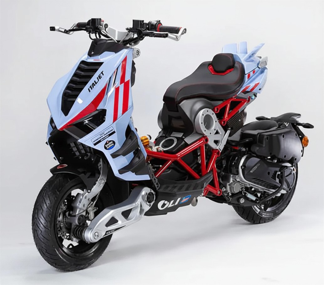 Italjet Dragster 300 Gresini Racing Tại Gia Lai - Chiếc Scooter Ý Khiến Dân Chơi Xe Phải Ngoái Nhìn