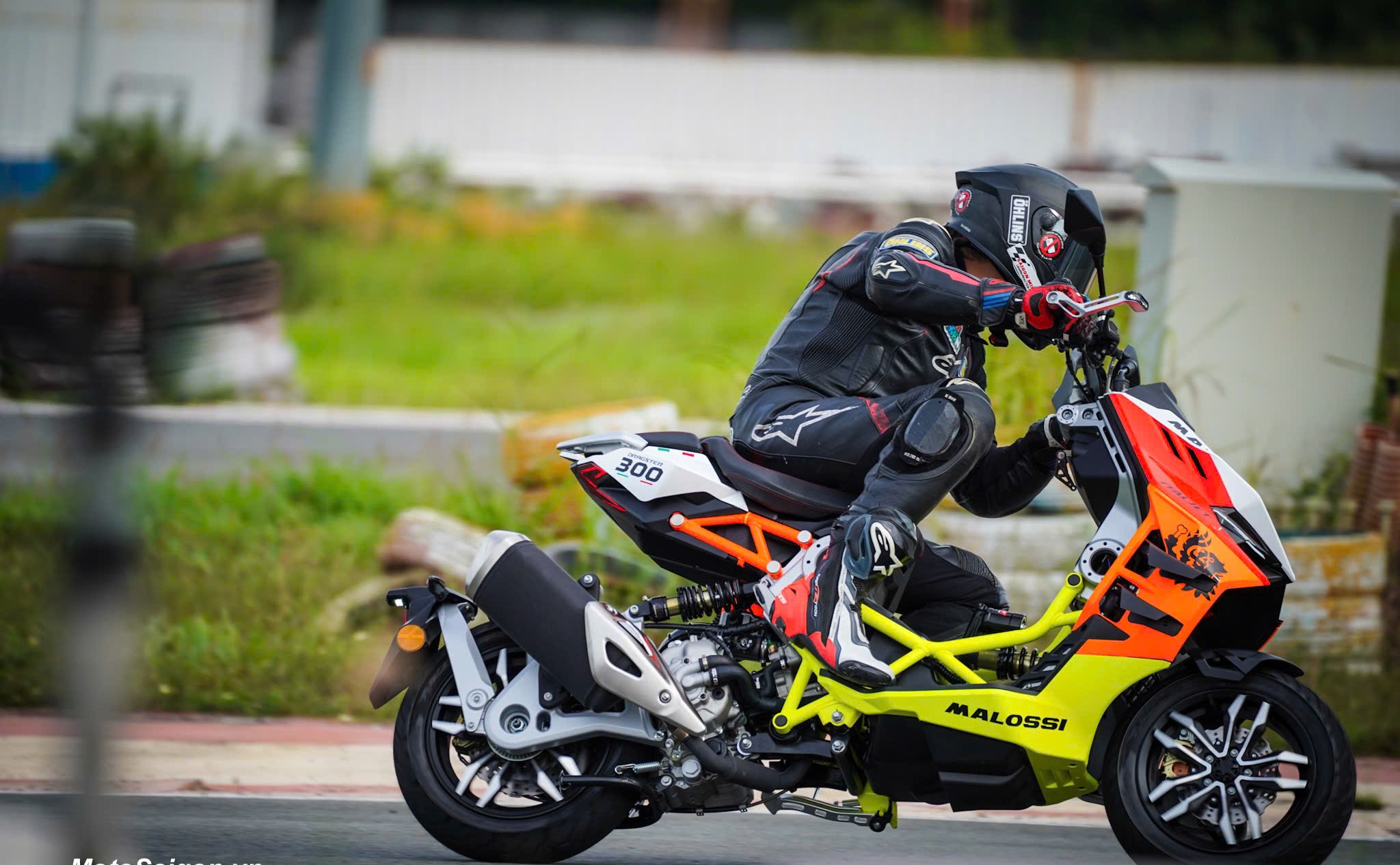 Italjet Dragster 300 Malossi, Xe Tay Ga Đua Nội Thành Thương Hiệu Italy tại Gia Lai