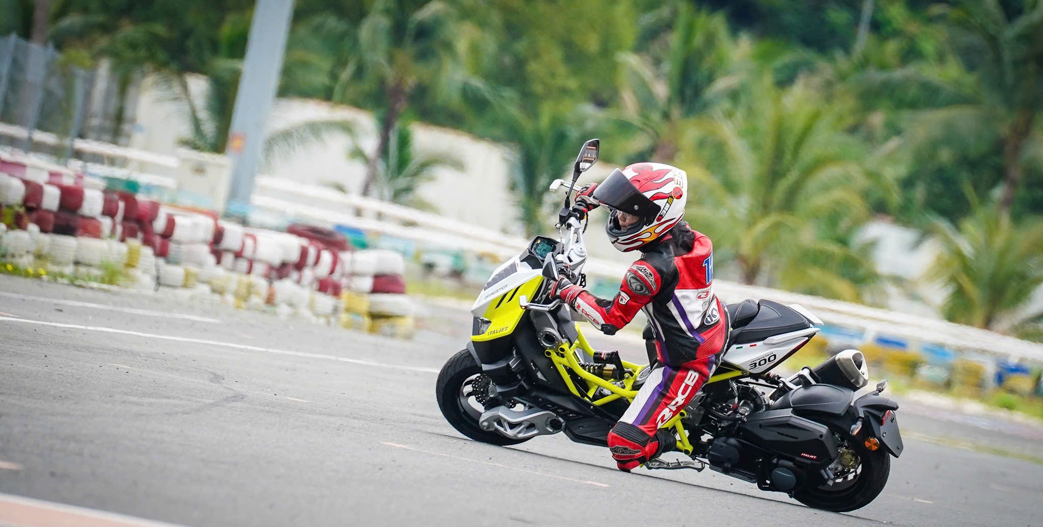 Italjet Dragster 300 Malossi, Xe Tay Ga Đua Nội Thành Thương Hiệu Italy tại Gia Lai