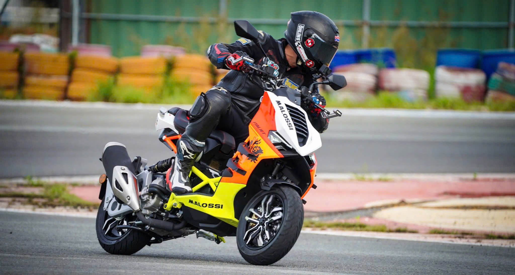 Italjet Dragster 300 Malossi, Xe Tay Ga Đua Nội Thành Thương Hiệu Italy tại Gia Lai
