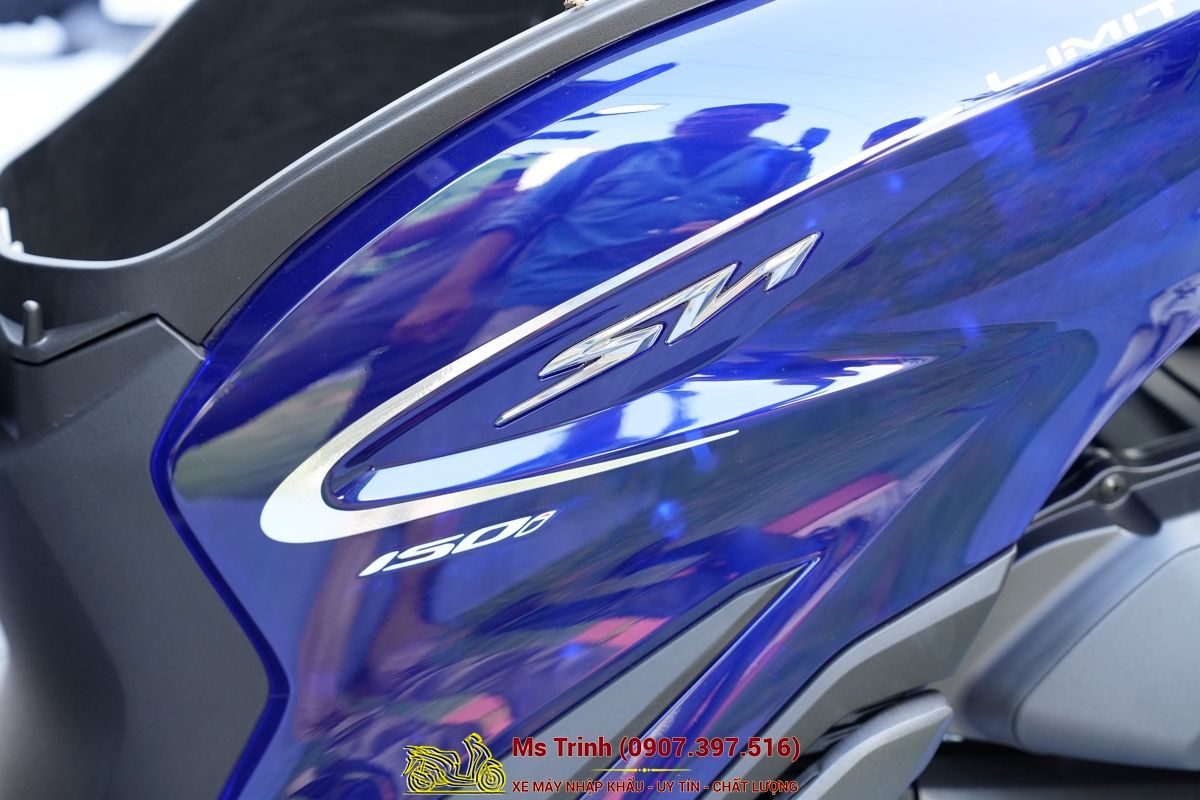 Honda SH150 Vetro Blue 2026 Limited Edition - Siêu phẩm SH Ý dàn áo xanh trong suốt cực hiếm tại Gia Lai