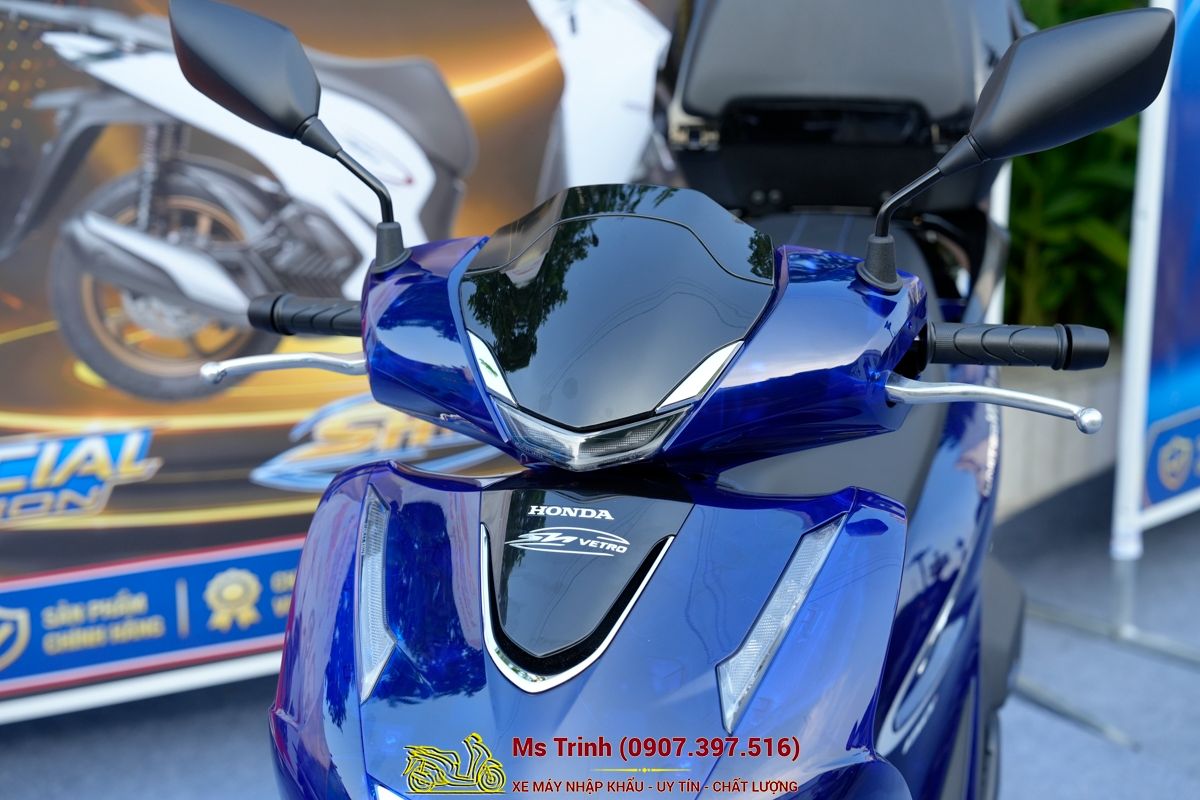Honda SH150 Vetro Blue 2026 Limited Edition - Siêu phẩm SH Ý dàn áo xanh trong suốt cực hiếm tại Gia Lai