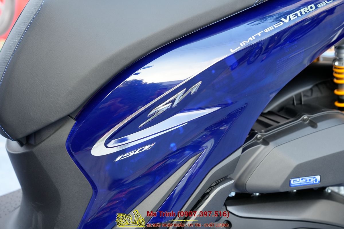 Honda SH150 Vetro Blue 2026 Limited Edition - Siêu phẩm SH Ý dàn áo xanh trong suốt cực hiếm tại Gia Lai