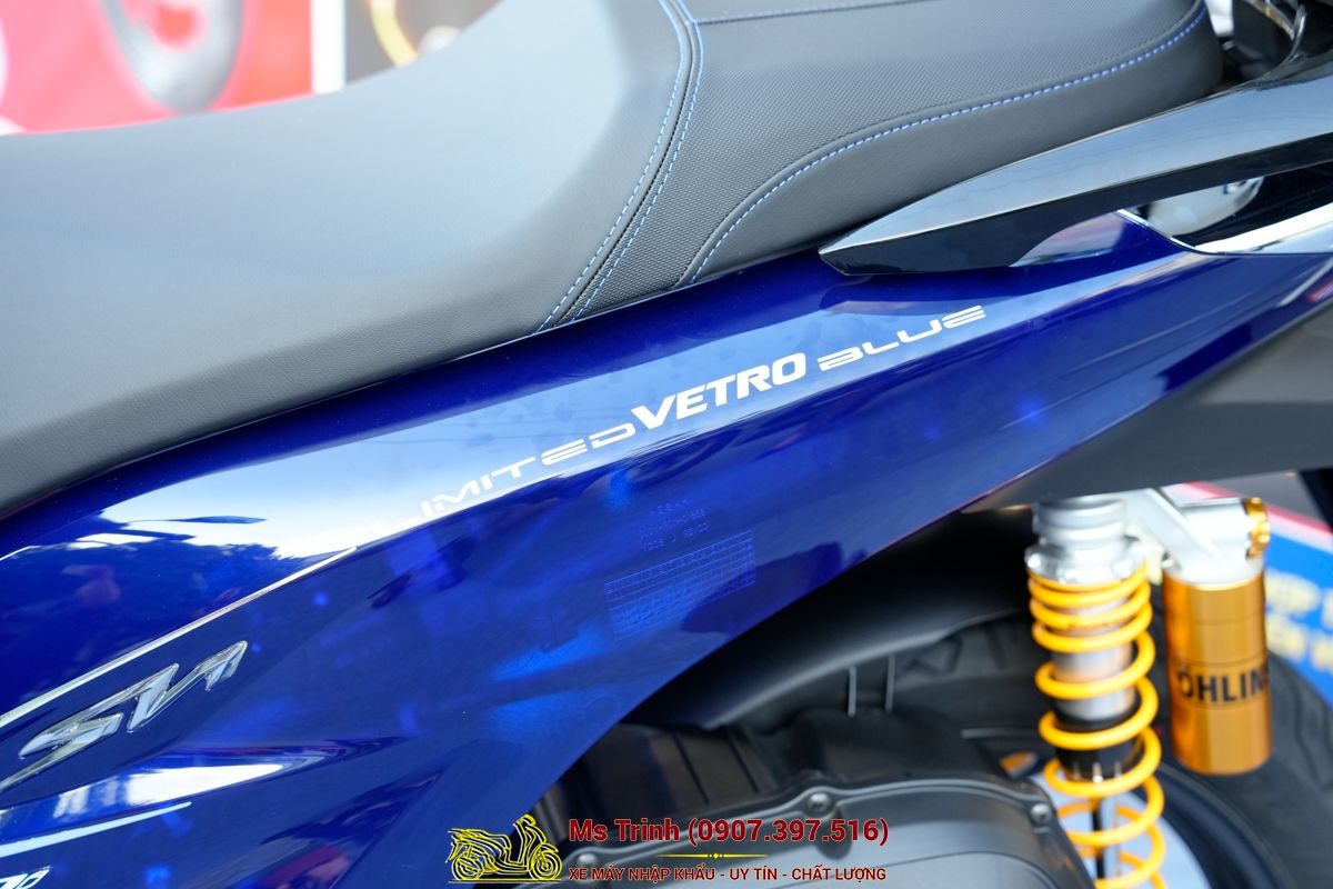 Honda SH150 Vetro Blue 2026 Limited Edition - Siêu phẩm SH Ý dàn áo xanh trong suốt cực hiếm tại Gia Lai