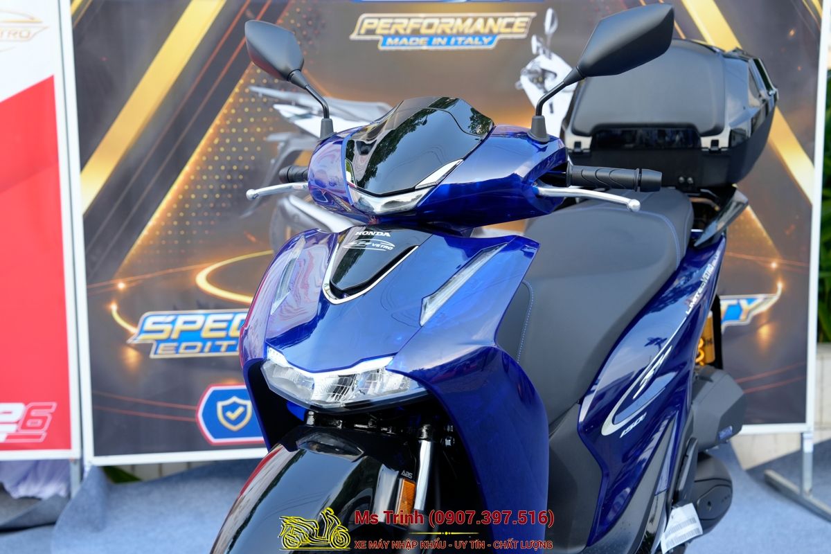 Honda SH150 Vetro Blue 2026 Limited Edition - Siêu phẩm SH Ý dàn áo xanh trong suốt cực hiếm tại Gia Lai