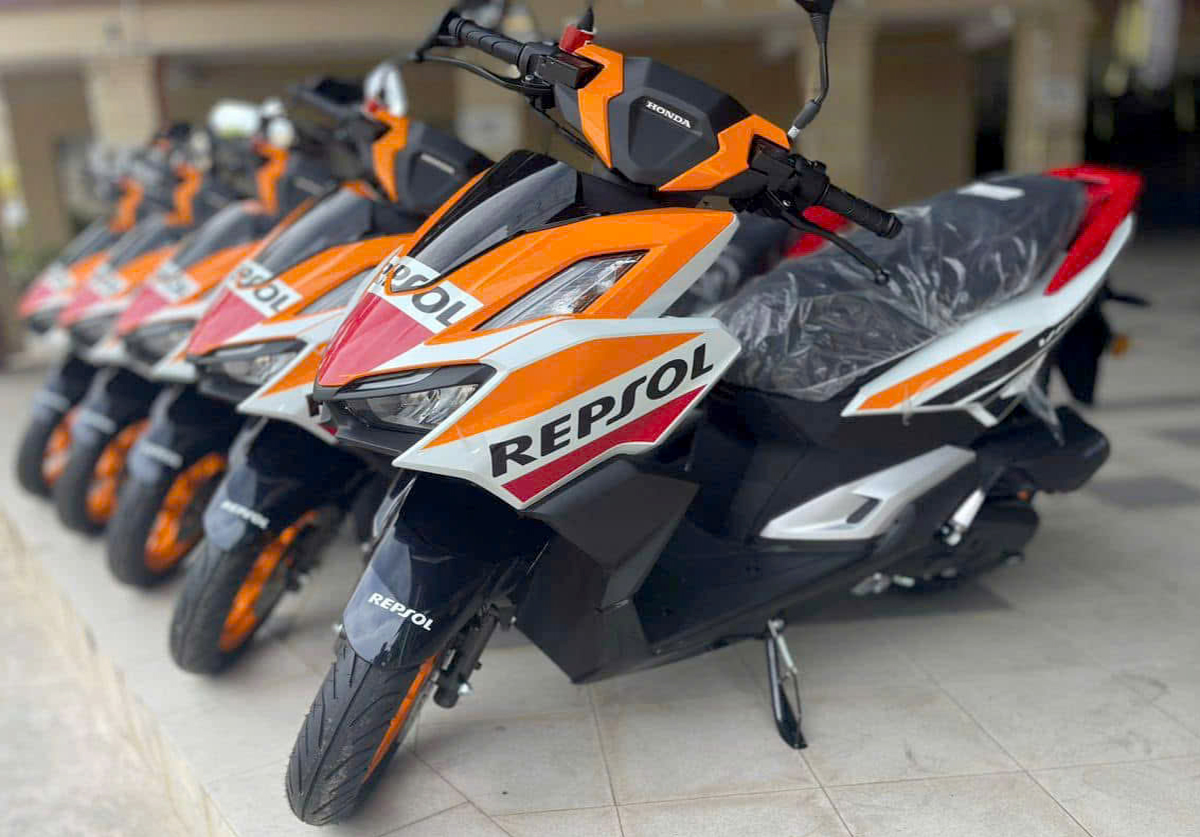 Honda Vario160 Repsol Edition, Giới hạn 2.000 xe, NK Malaysia tại Gia Lai