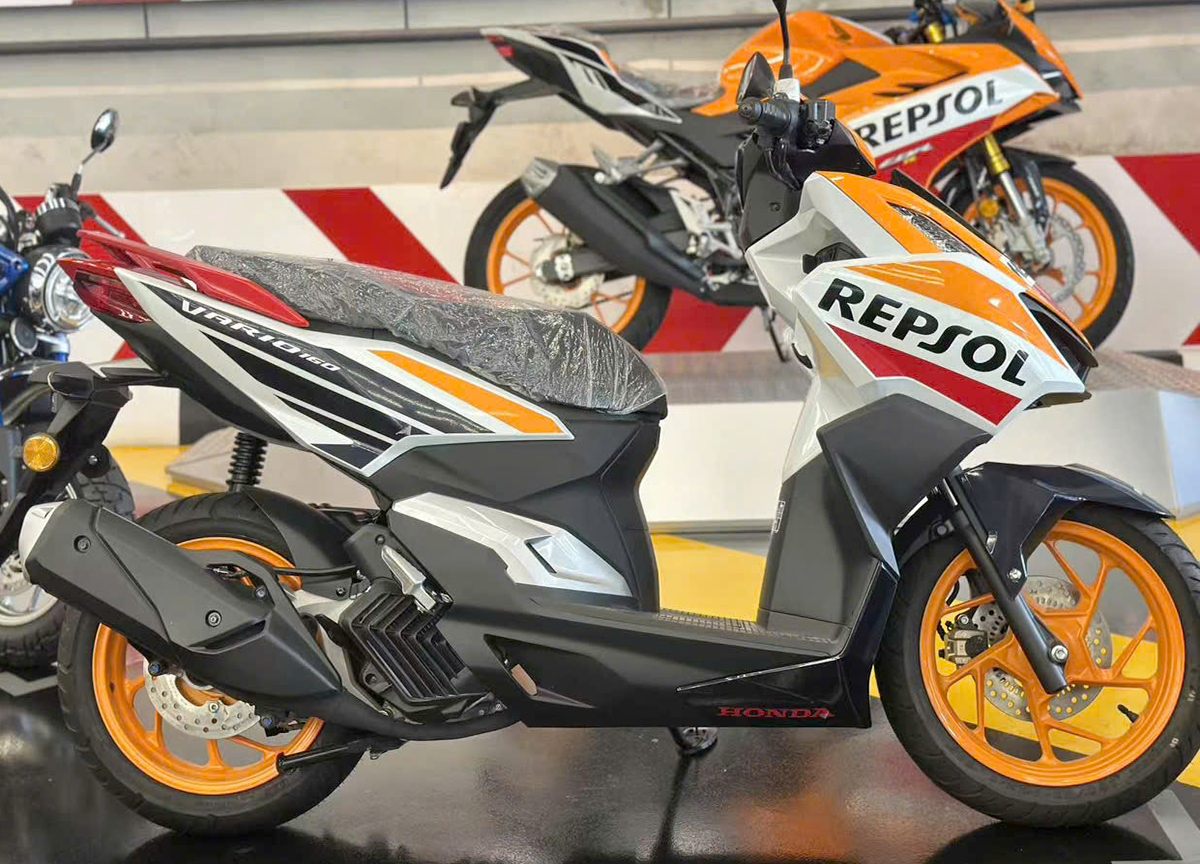 Honda Vario160 Repsol Edition, Giới hạn 2.000 xe, NK Malaysia tại Gia Lai