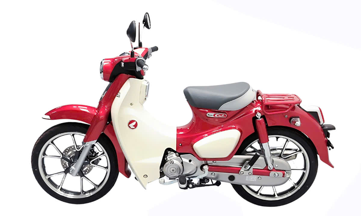 Honda Super C125 ABS, Nhập Nhật, Chính Hãng Màu Đỏ Cuối Cùng tại Gia Lai