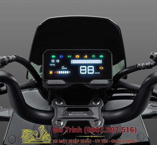 Honda Square X125 ABS - Mẫu xe 125cc thiết kế vuông độc đáo, trang bị ABS an toàn tại Gia Lai