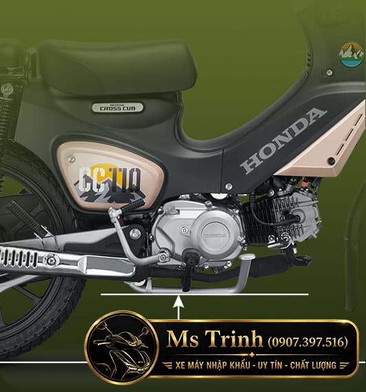 Khoảng sáng gầm Honda CC110 Special Version 167 mm phù hợp nhiều điều kiện mặt đường