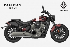 Benda Drak Flag 500, Động Cơ V4, Phuộc Nâng Điện, TCS, ABS tại Gia Lai