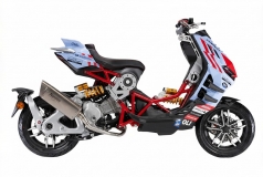 Italjet Dragster 300 Gresini Racing Tại Gia Lai - Chiếc Scooter Ý Khiến Dân Chơi Xe Phải Ngoái Nhìn