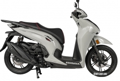 Honda SH350i nhập Ý 2026 tại Gia Lai - SH350i Sporty Trắng Nhám, Xám Bóng Đẳng Cấp Chuẩn Ý